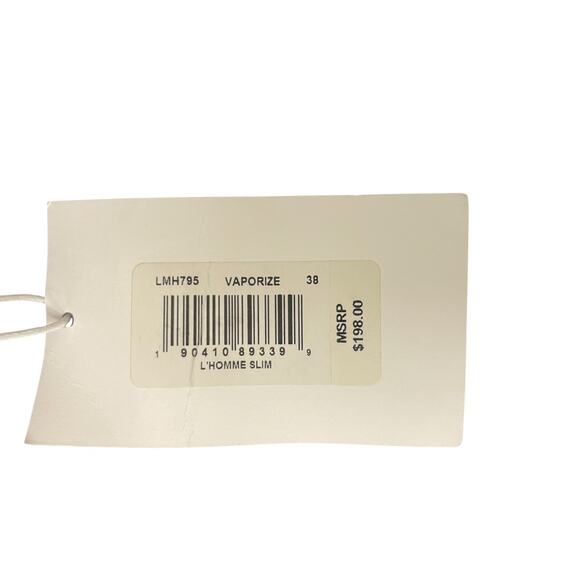 Frame L Homme Slim Fit Jeans Mens Size 38 Black Denim Mid Rise Vaporize NWT - Picture 9 of 12